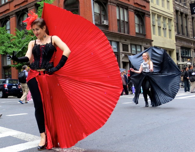 Striking a Pose, NYC Dance Parade 2013