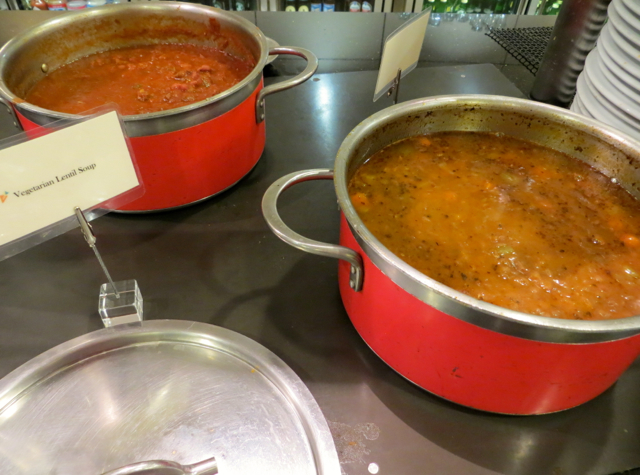 Review-American Airlines Flagship Lounge NYC JFK - Soups