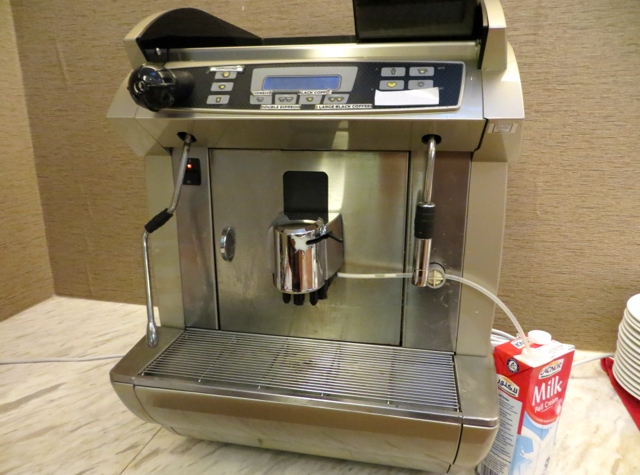Park Hyatt Maldives Transfer - Male Airport Lounge Espresso Machine