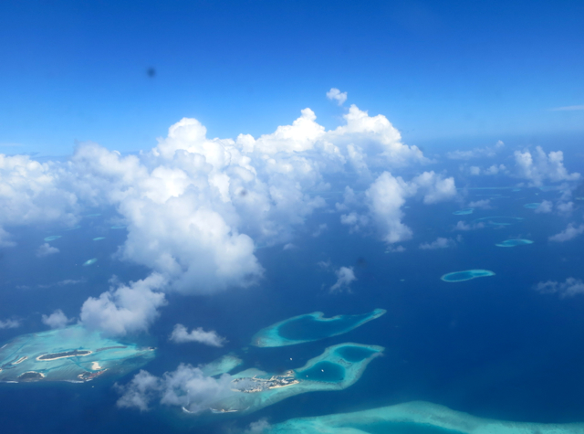 Park Hyatt Maldives Transfer - Aerial View of Maldive Islands