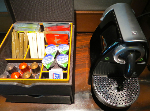 Park Hyatt Maldives Review - Nespresso Machine