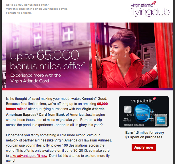 Virgin Atlantic 65K Offer Worth It?