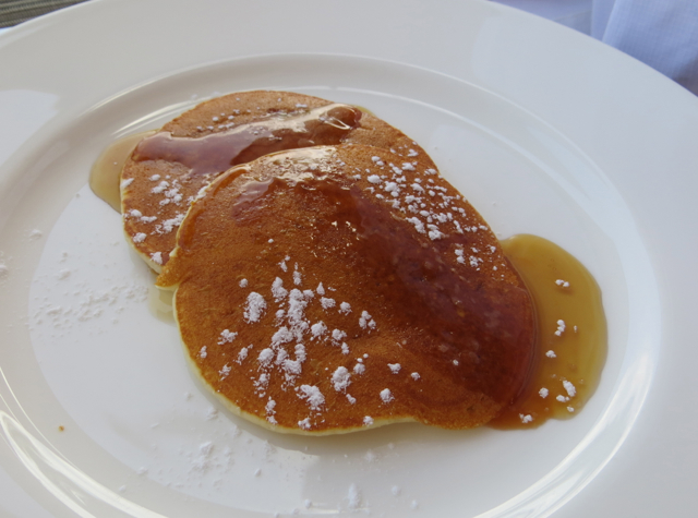 Park Hyatt Maldives Breakfast - Pancakes