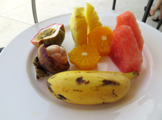 Park Hyatt Maldives Breakfast - Tropical Fruit