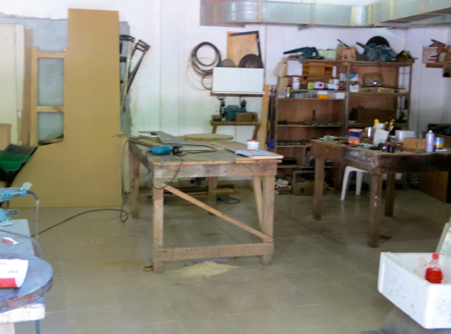 Park Hyatt Maldives Back of House Tour - Carpentry Room