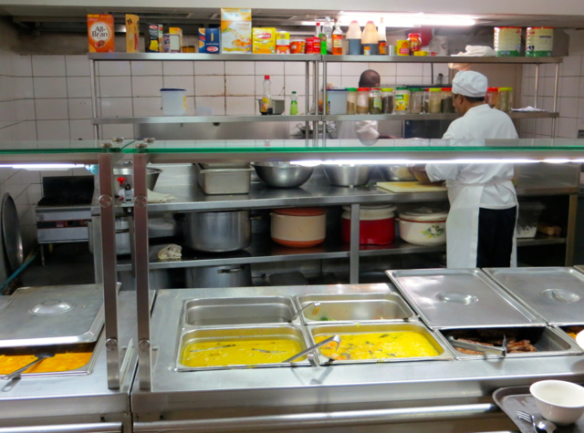 Park Hyatt Maldives Back of House Tour - Staff Kitchen and Staff Canteen