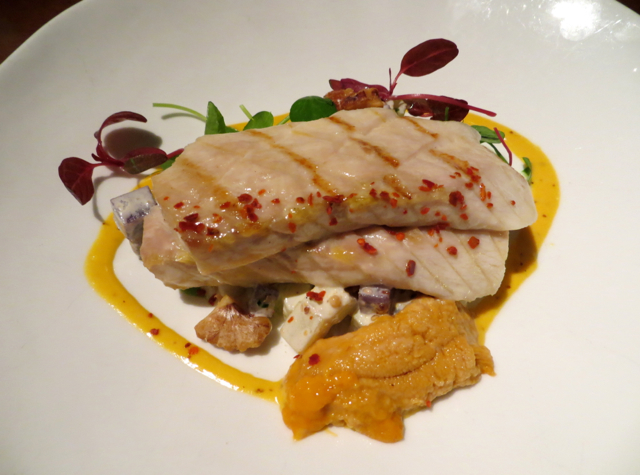 Gramercy Tavern NYC Restaurant Review - Grilled Sturgeon with Sea Urchin