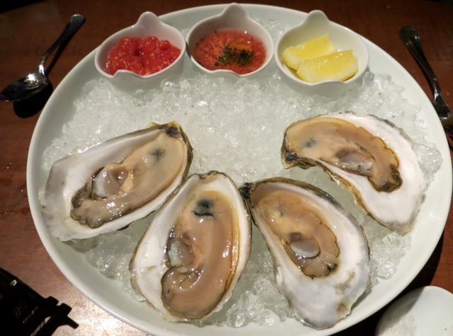 Gramercy Tavern NYC Restaurant Review - Oysters