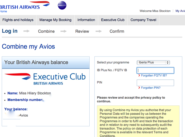 How to Transfer British Airways Avios to Iberia Plus to Avoid British Airways Fuel Surcharges