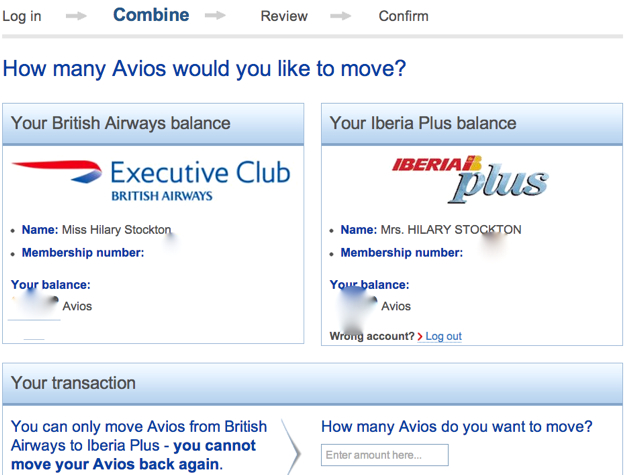 How to Transfer British Airways Avios to Iberia Plus to Avoid High Fuel Surcharges 