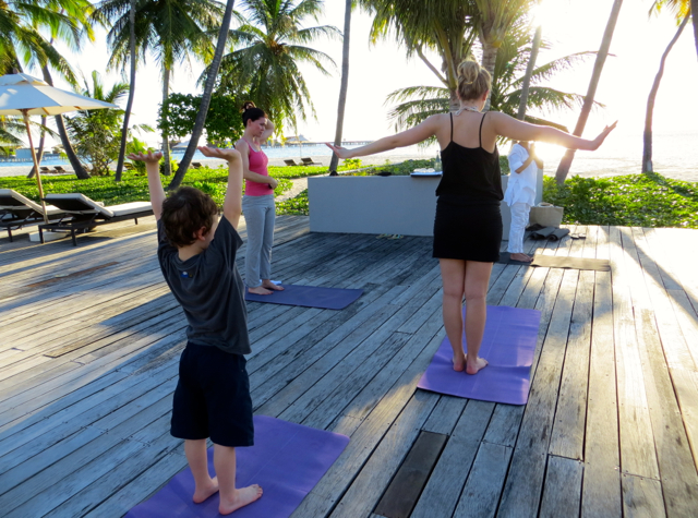 Park Hyatt Maldives Sunset Yoga