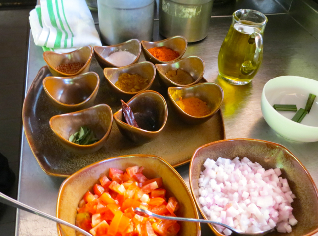 Park Hyatt Maldives Cooking Class- Spices and Ingredients