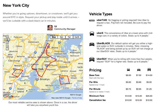 Uber $45 Credit for New Users - Uber NYC Rates and Pricing for UberX and UberBlack