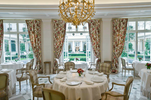 Top Paris Restaurants Open in August - Epicure at Hotel Le Bristol Paris