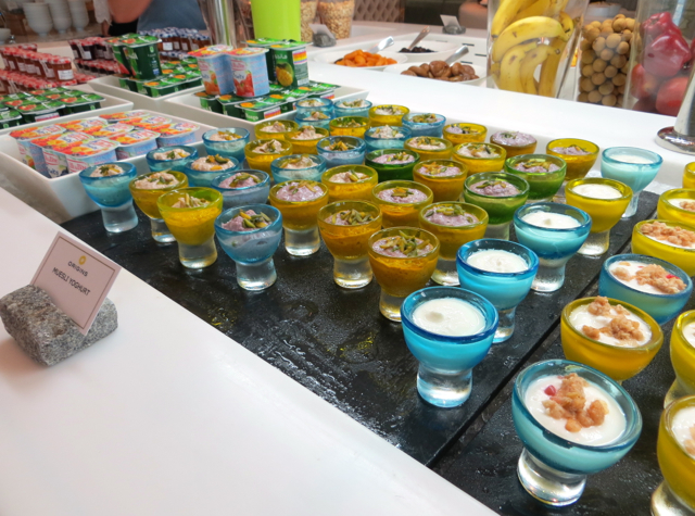 Yas Viceroy Abu Dhabi Hotel Review - Breakfast Buffet - Yogurt