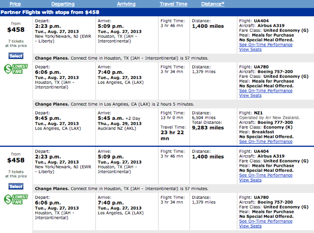 One Way to New Zealand from $339 in August - NYC to AKL for $458