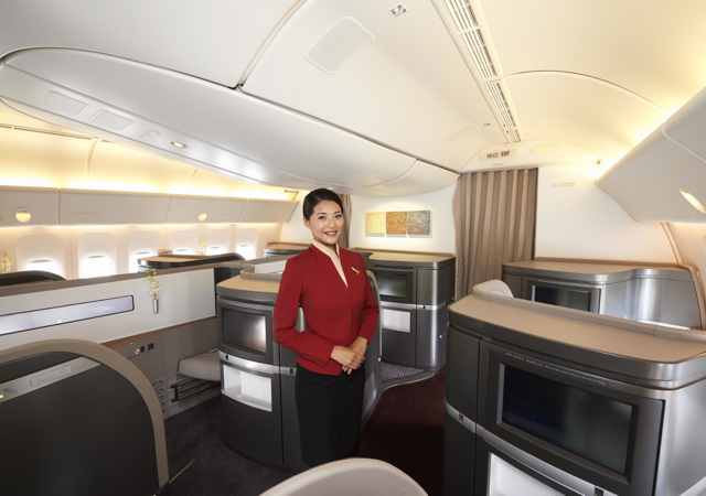 Cathay Pacific New First Class Cabin