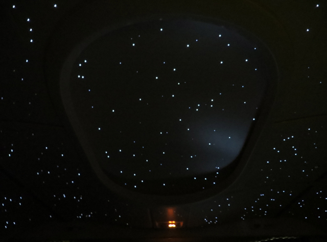 Etihad First Class - Starry Night Sky