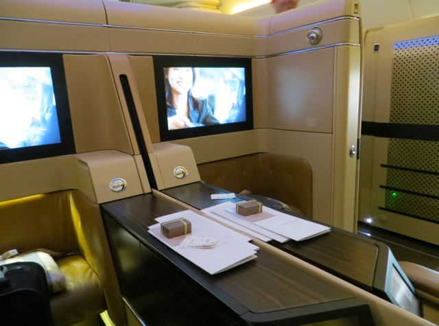 Etihad First Class Review - Suite 2D and Suite 2G