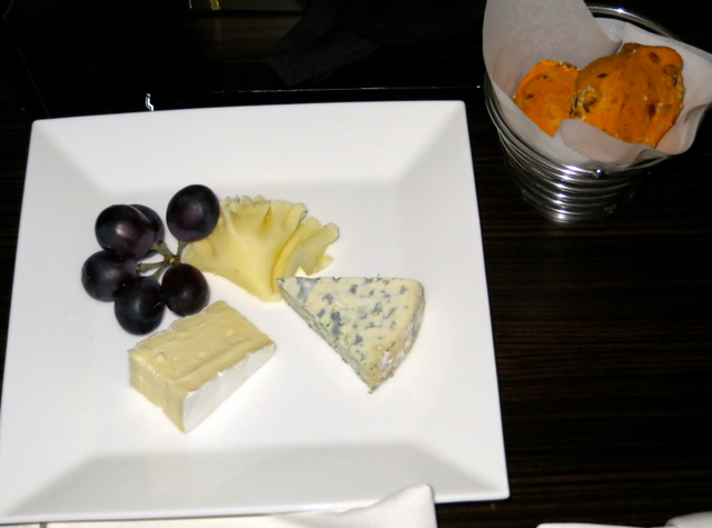 Etihad First Class Review - Cheese Plate
