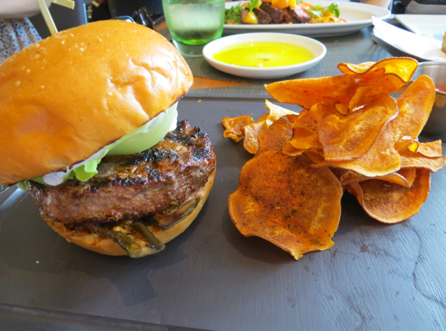 Boulud Sud NYC Restaurant Review - Spiced Lamb Burger