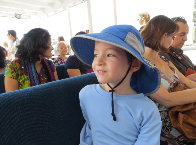 Governors Island Ferry, Top Deck