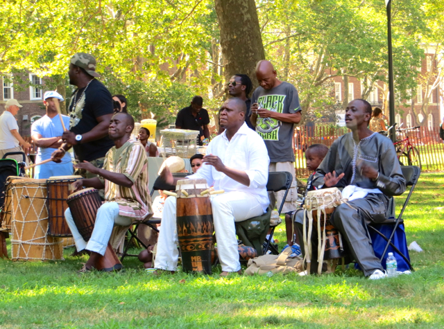 Governors Island - African Drumming