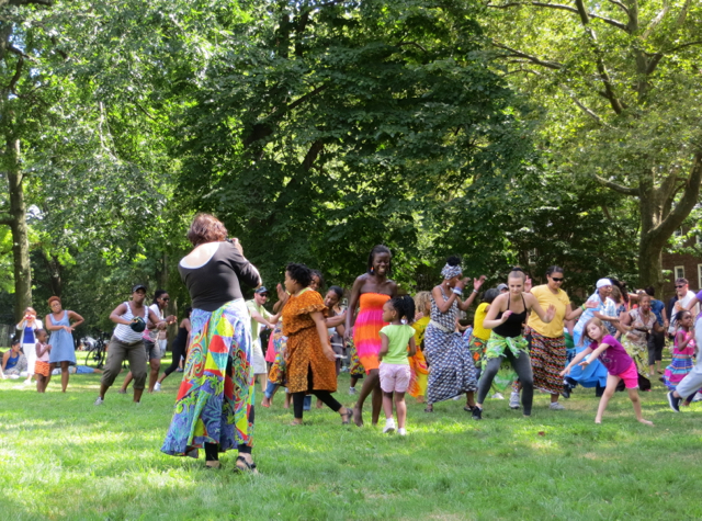 Governors Island - African Dancing