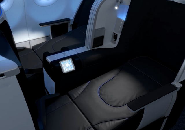 JetBlue Mint Suite and Business Class Flat Bed Seats