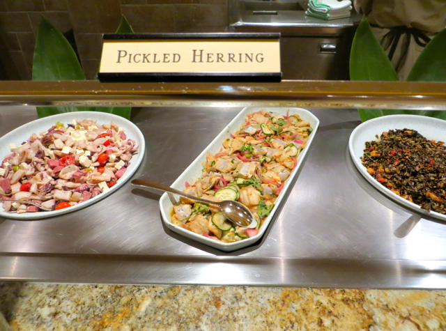 Buffet at the Bellagio Review-Breakfast and Brunch-Pickled Herring and Salads