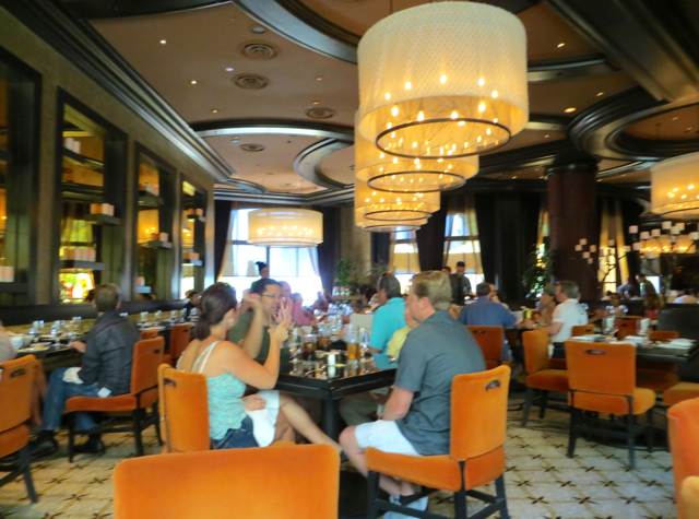 Todd English's Olives, Las Vegas Restaurant Review - Restaurant Seating