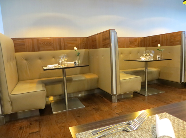 British Airways Galleries Lounge Review, Newark - First Class Dining