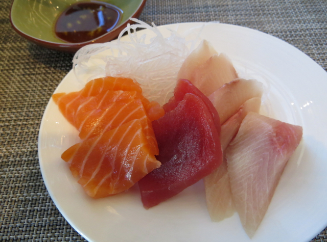 MOzen Bistro Sunday Brunch Review - Sashimi Cut to Order