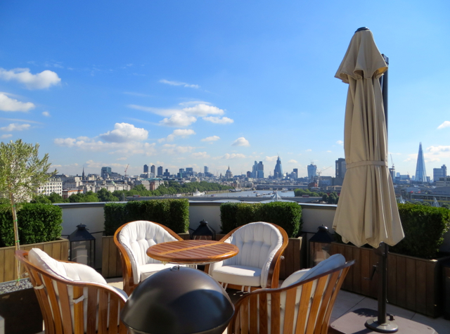 Corinthia Hotel London Review - Royal Penthouse - Terrace and Views