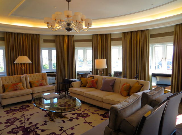 Corinthia Hotel London Review - Royal Penthouse Living Room