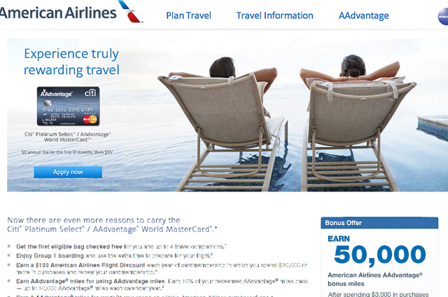 Citi AAdvantage: Official 50K AA Miles Offer But No More Churning?