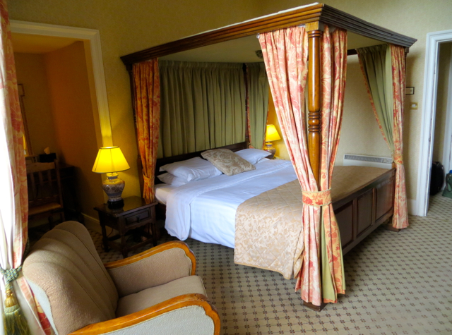 Dalhousie Castle Review - Themed Four Poster Room 