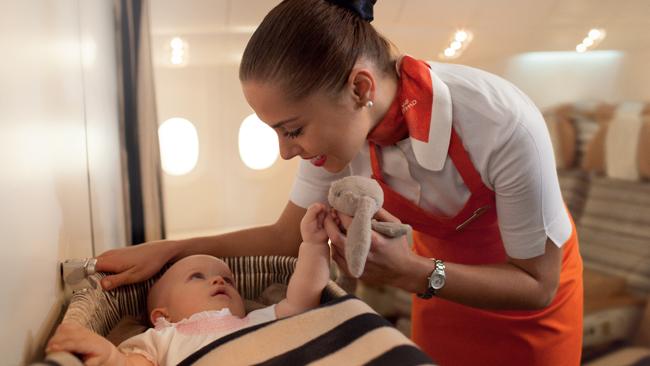 Etihad Flying Nannies Help Families with Childcare