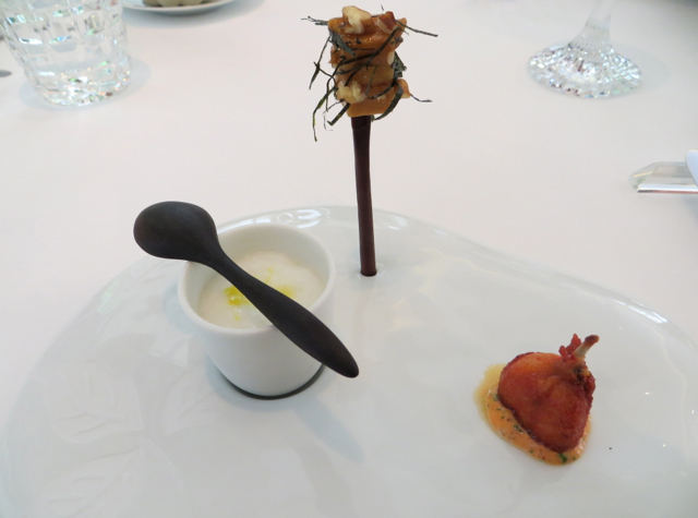 Epicure at Le Bristol Paris Restaurant Review - Amuse Bouche Presentation