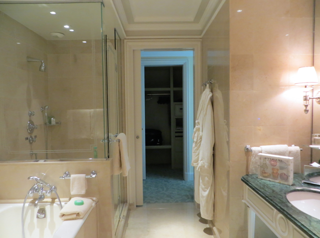 Four Seasons Paris Review-Four Seasons Suite Bathroom