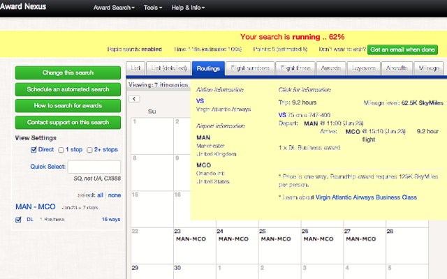 Delta SkyMiles for Virgin Atlantic Upper Class Top Tips - Award Nexus