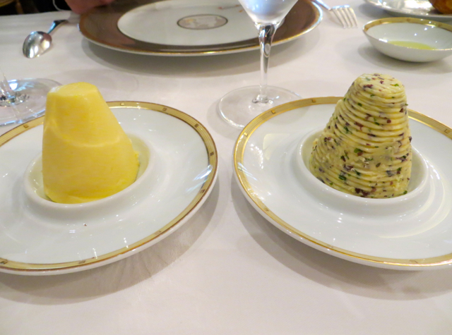 Le Cinq at Four Seasons Paris Restaurant Review - Butter and Seaweed Butter