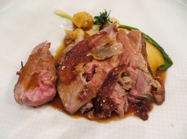 Le Cinq at Four Seasons Paris Restaurant Review - Lamb Shoulder from Aveyron