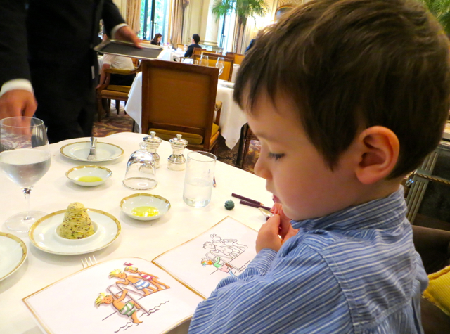 Le Cinq at Four Seasons Paris Restaurant Review - Coloring Book, Les Triples au George V