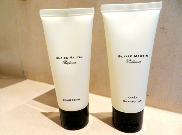 Park Hyatt Vendome-Paris Review - Blaise Mautin Bath Amenities