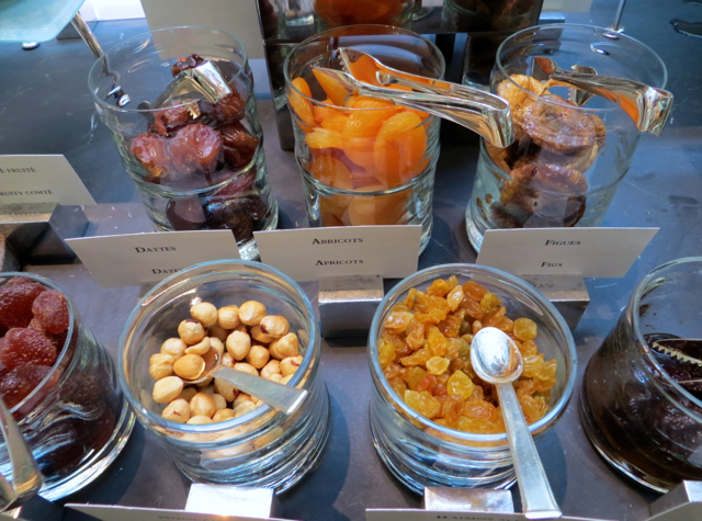 Park Hyatt Paris Breakfast Buffet, Dried Fruit