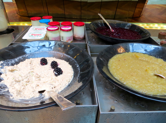 Park Hyatt Paris Breakfast Buffet - Yogurts and Compotes