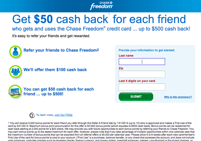 Chase Refer a Friend: Up to 50,000 Bonus Points for Referring 10 Friends