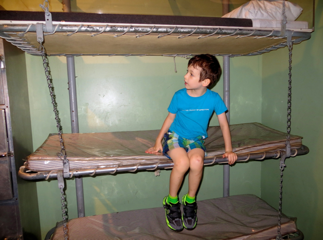 Intrepid Museum NYC Review - Bunk Beds