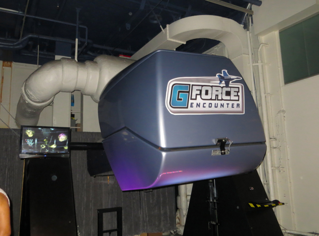 Intrepid Museum NYC Review - G-Force Simulator